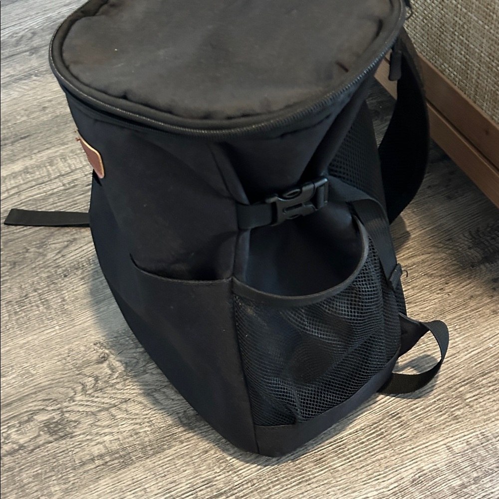 Black Cooler Backpack - Picture 5 of 7